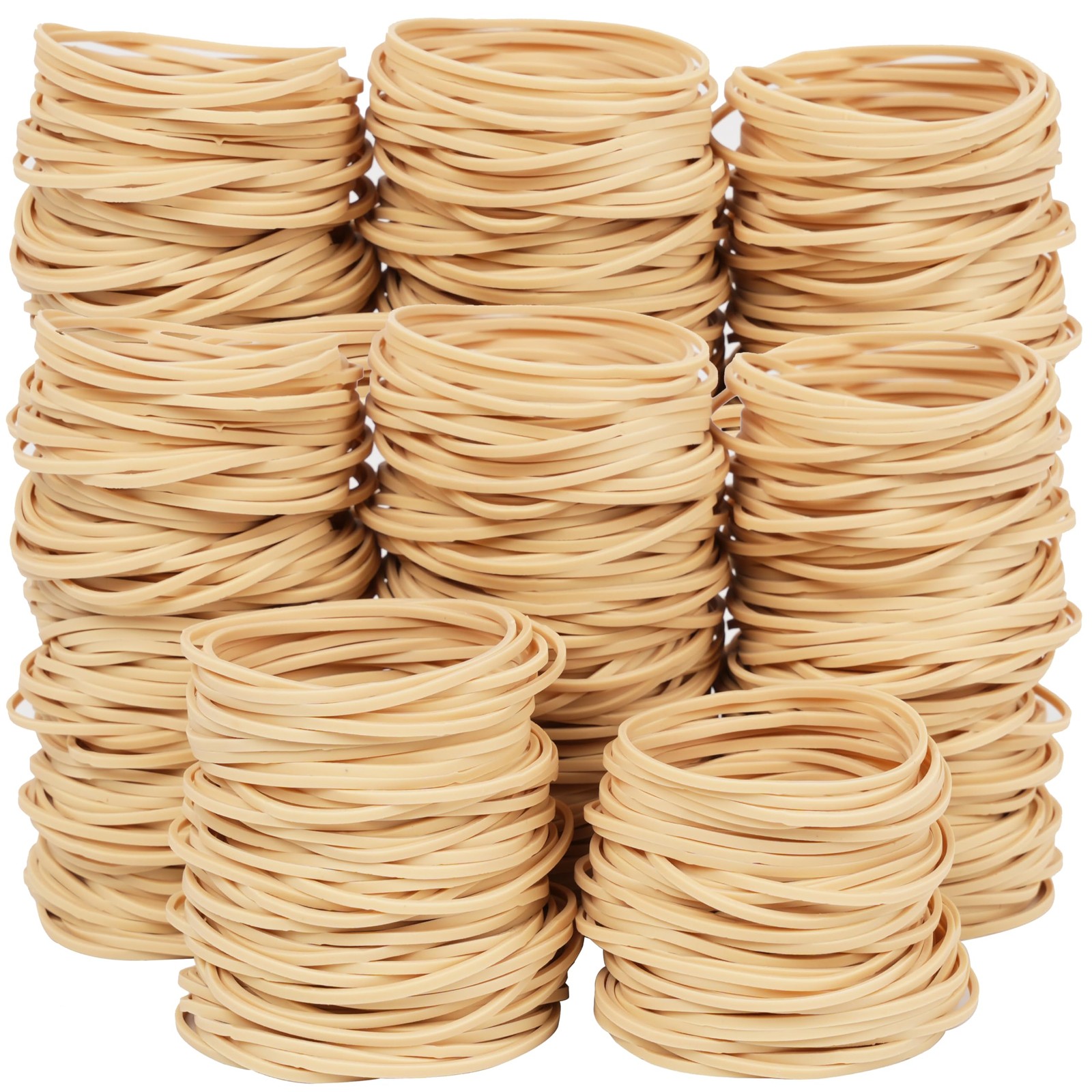 AMUU 500Pcs Rubber Bands Size #18 Elastic Heavy Duty for Money Flower Bank Paper
