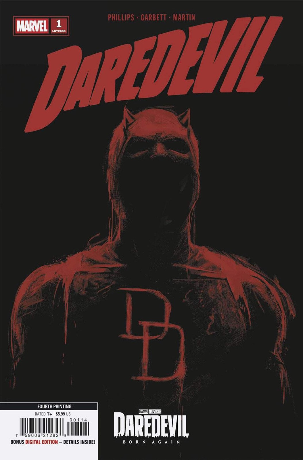Daredevil #1 2 3 Marvel Television 4th 2nd 3rd Print Set (PRESALE 07/29/26)