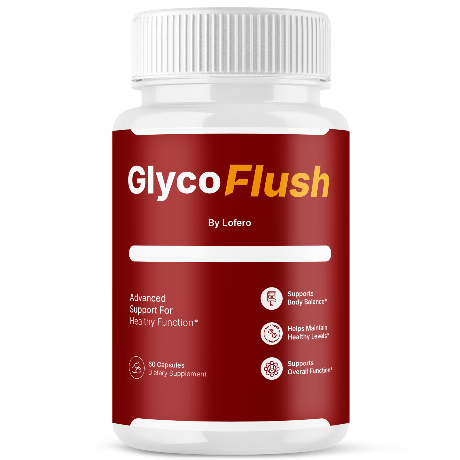Glyco Flush Capsules GlycoFLush Healthy Blood Sugar Support Metabolism (60 ct)