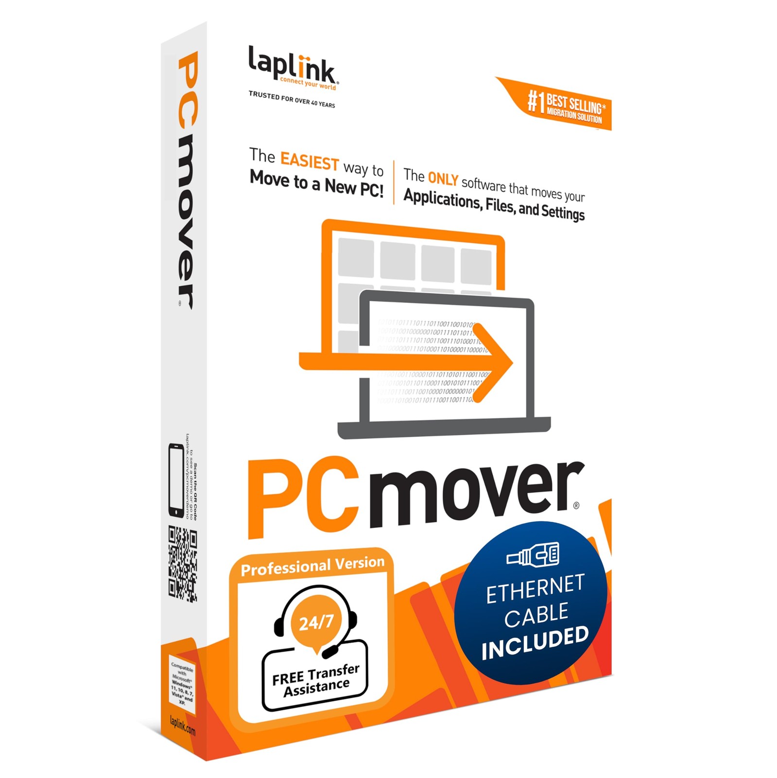 PCmover Professional 11 - Migration Software, for Files, Folders & Programs...