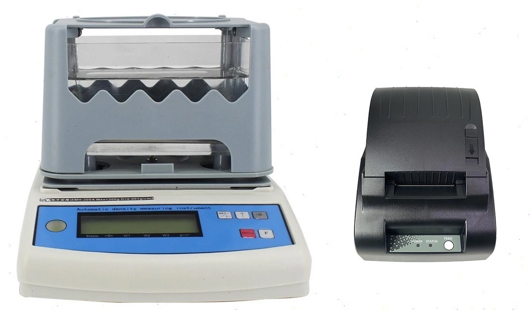 Solid Density Analyzers with Printer RS232C Weighing 600g Accuracy 0.001g/cm³