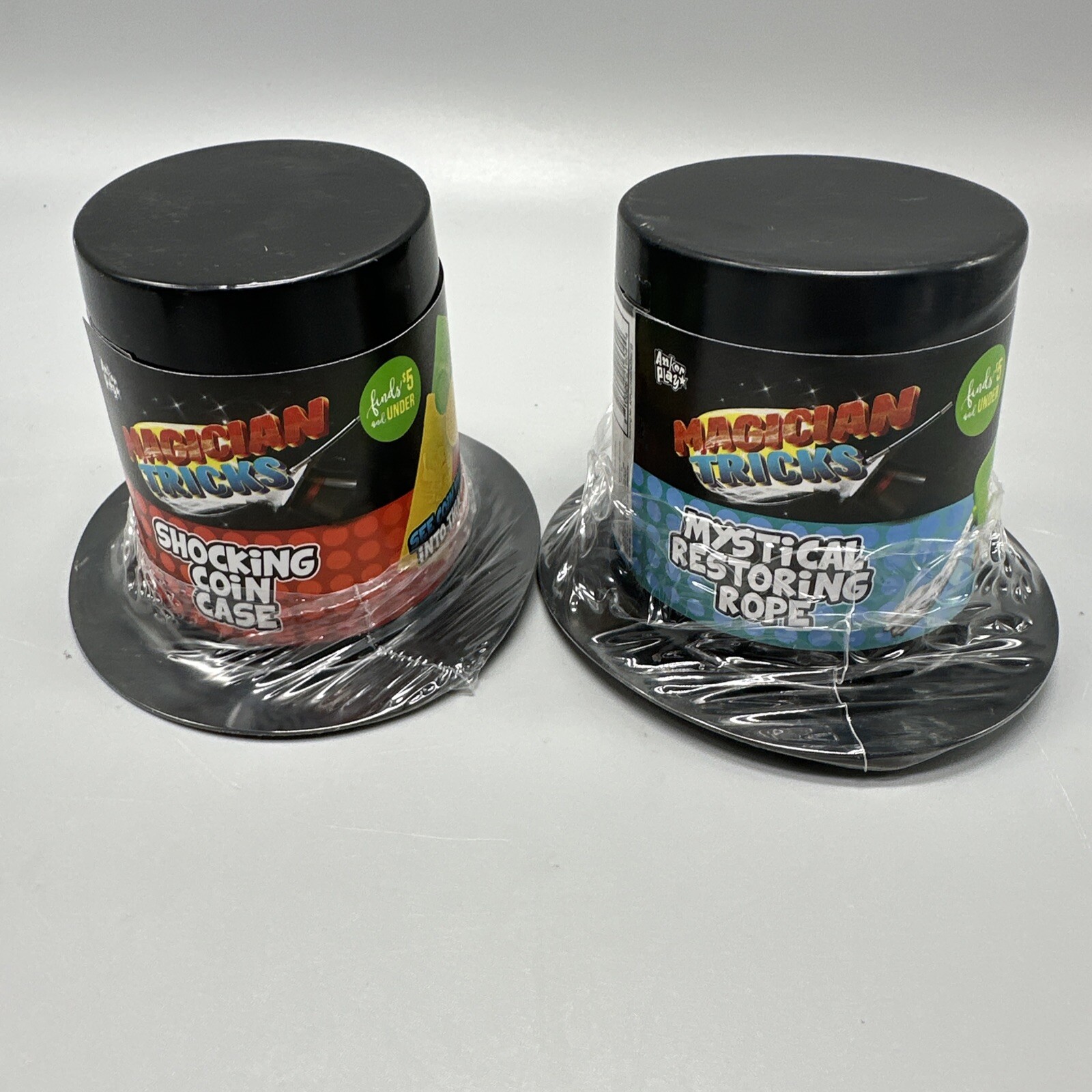 Anker Play Magician Magic Tricks Lot of 2- Coin Rope New Sealed