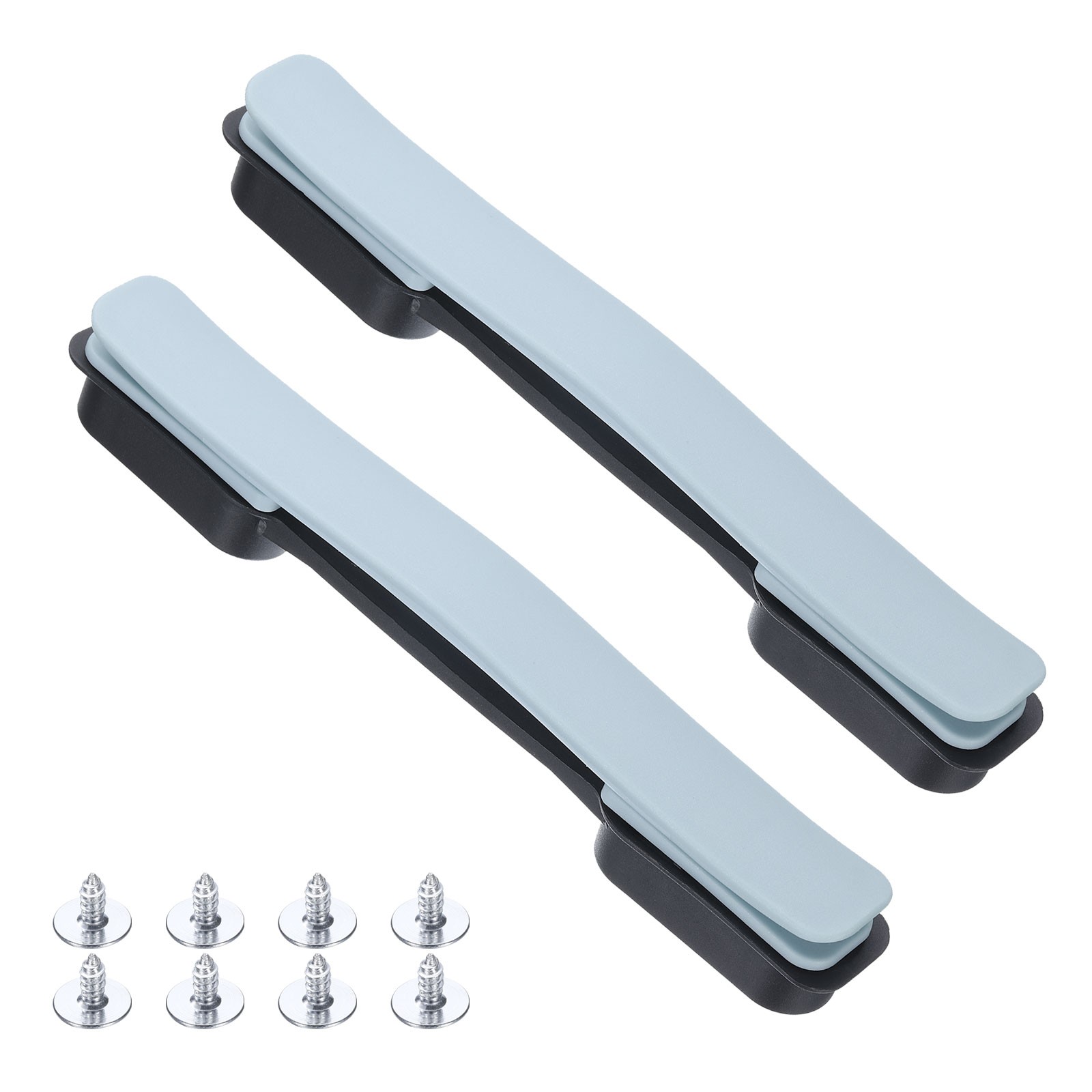2 Pcs Luggage Handle Replacement with Screw 8.5 Inch Suitcase Handle, Light Blue