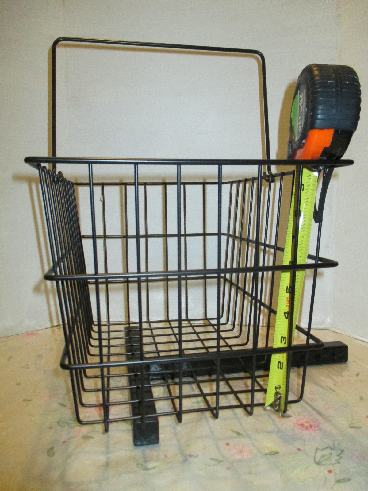 Heavy-Duty Metal Rear Basket for Mobility Scooters - Easy No-Tool Installation