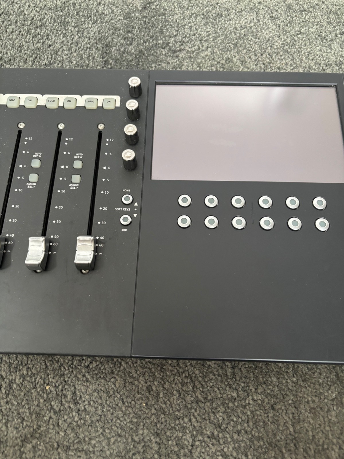 Avid Artist Control EuCon Control Surface Touch Screen with Faders UNTESTED