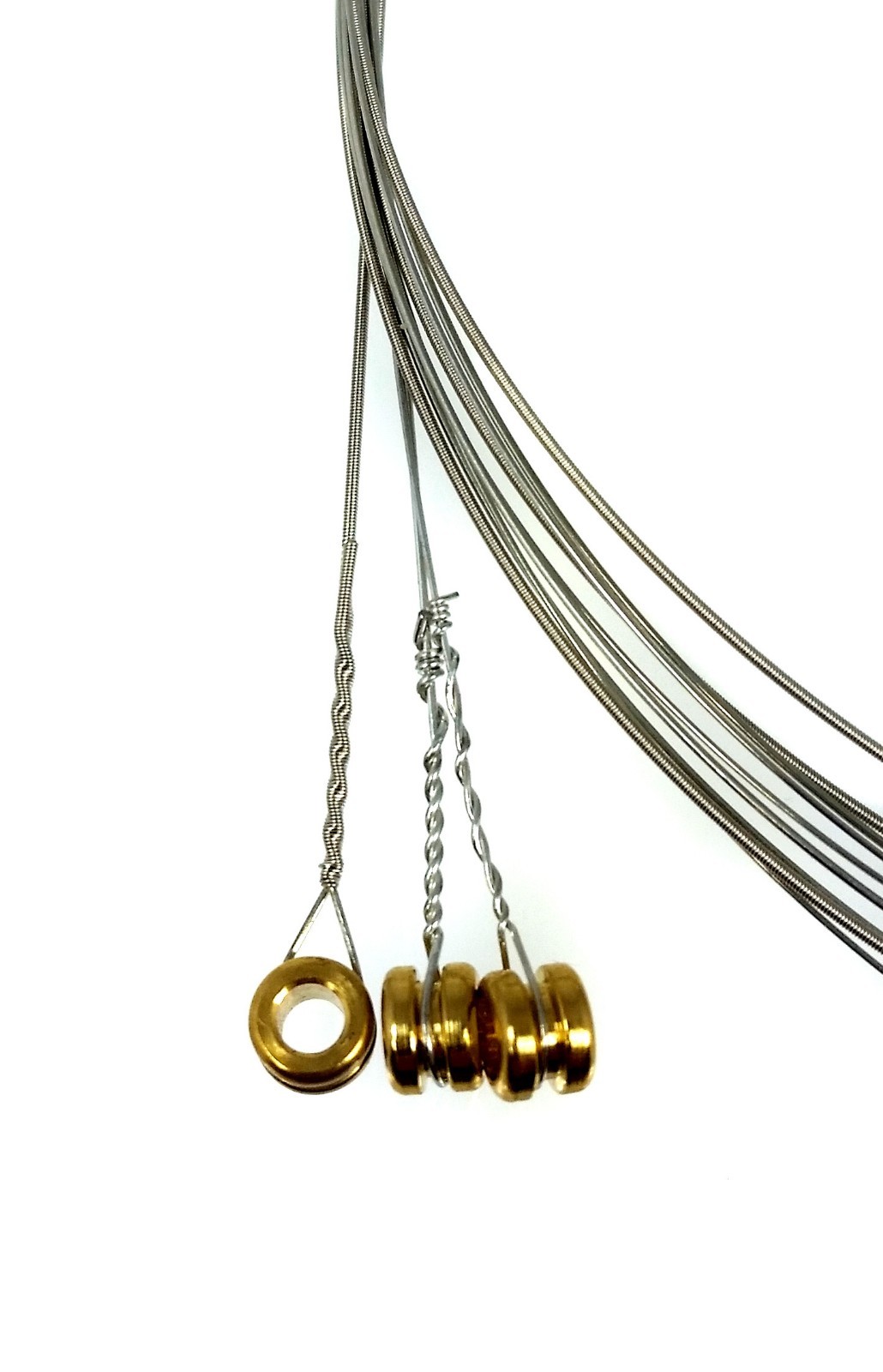 Cigar Box Guitar String Set: Electric Light 3-string Open GDG - Low/Middle/High