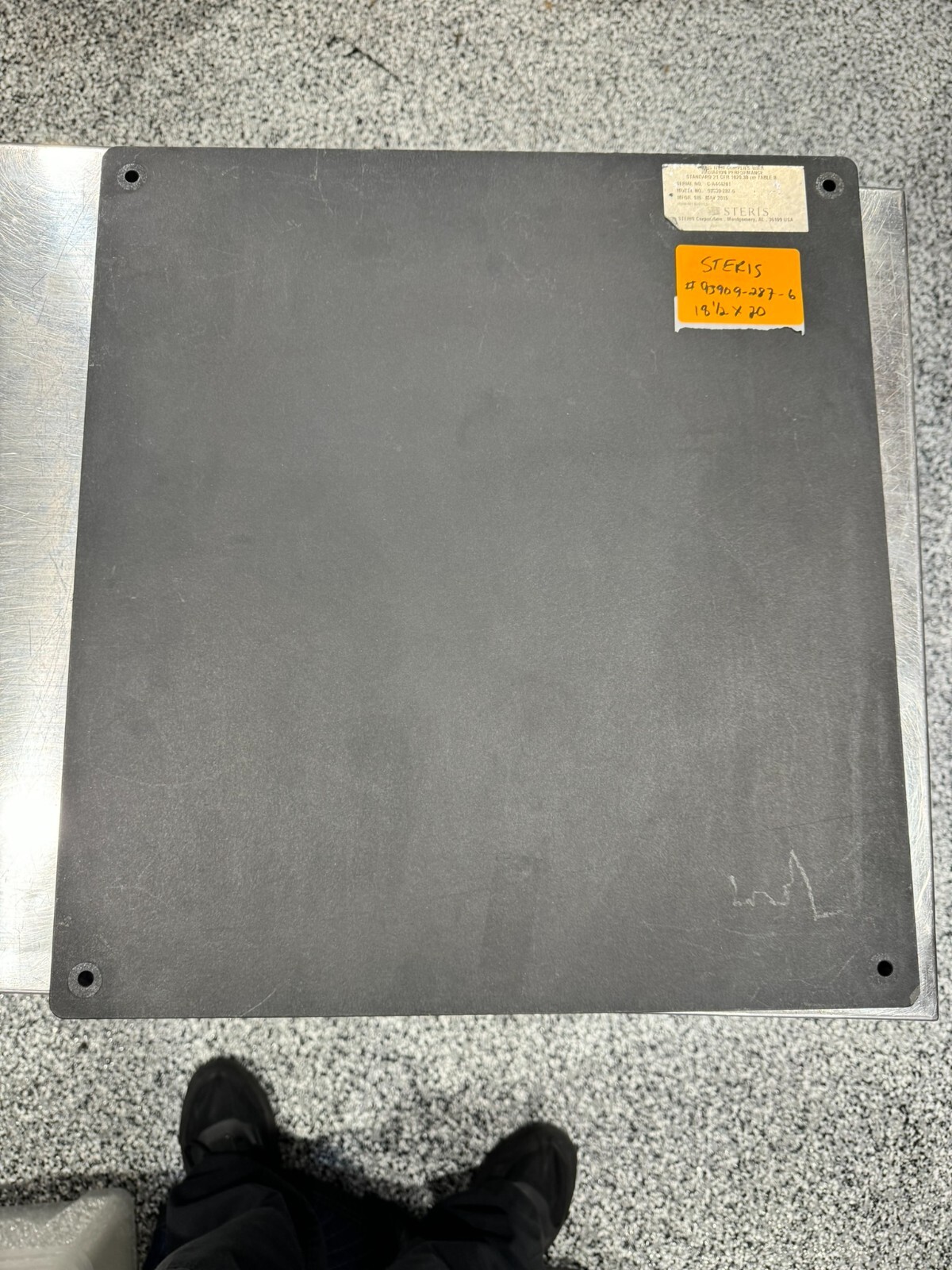 Steris X-Ray OR Table Board 93909-287-6 (18½ X 20)