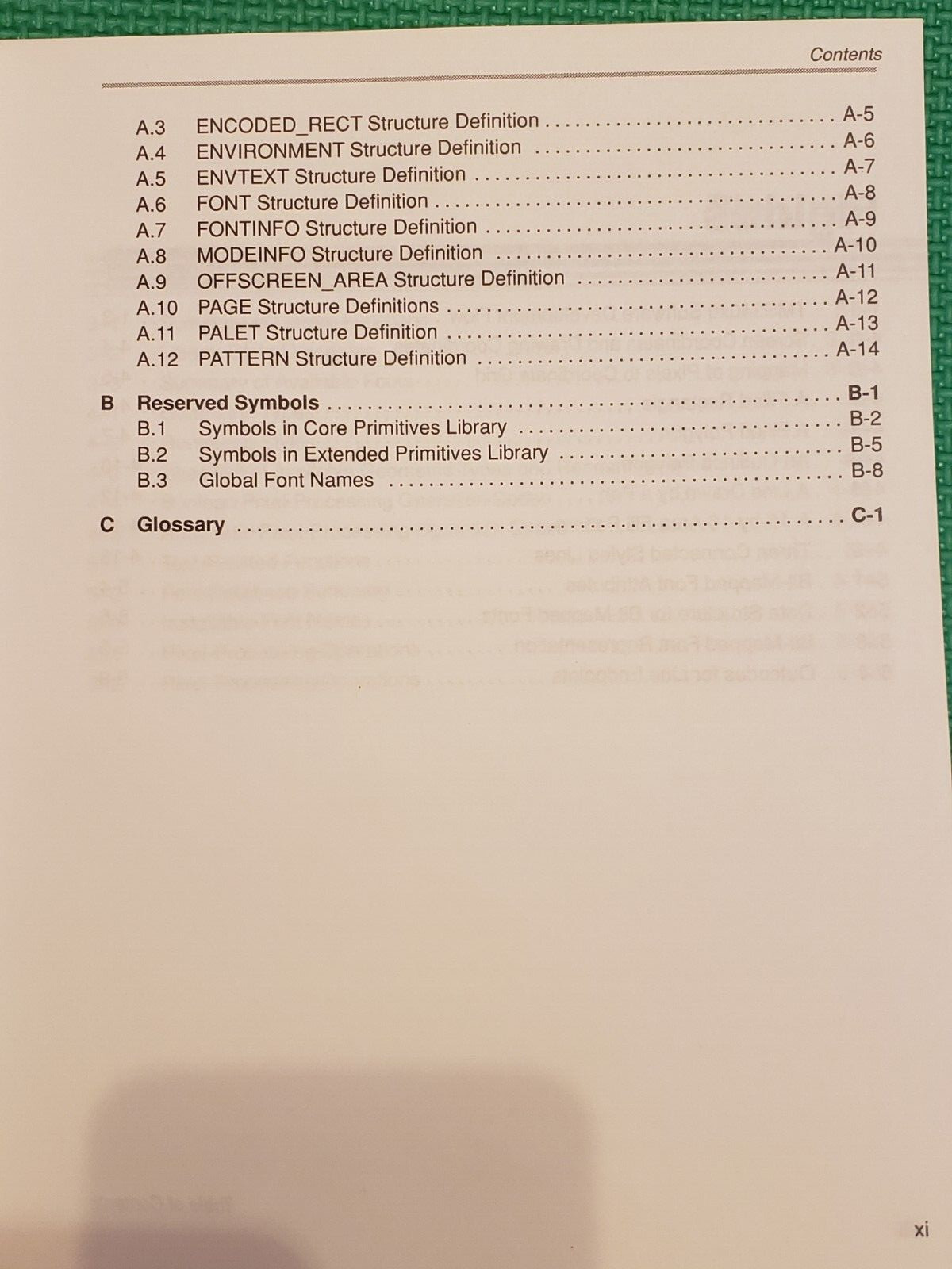 Texas Instrument TMS340 FAMILY GRAPHICS LIBRARY Users Guide - 1990