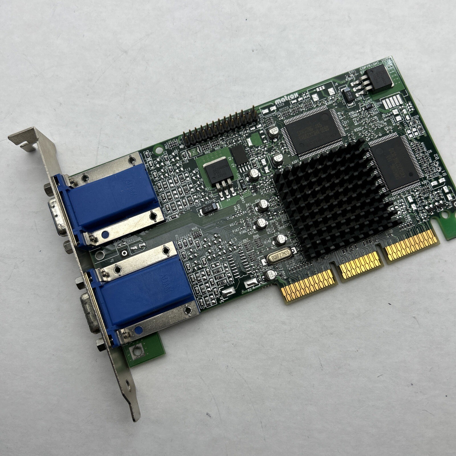 Matrox IBM G45 16MB Dual VGA AGP Video Card G45+MDHA16DLXB 971-0302 09N9237