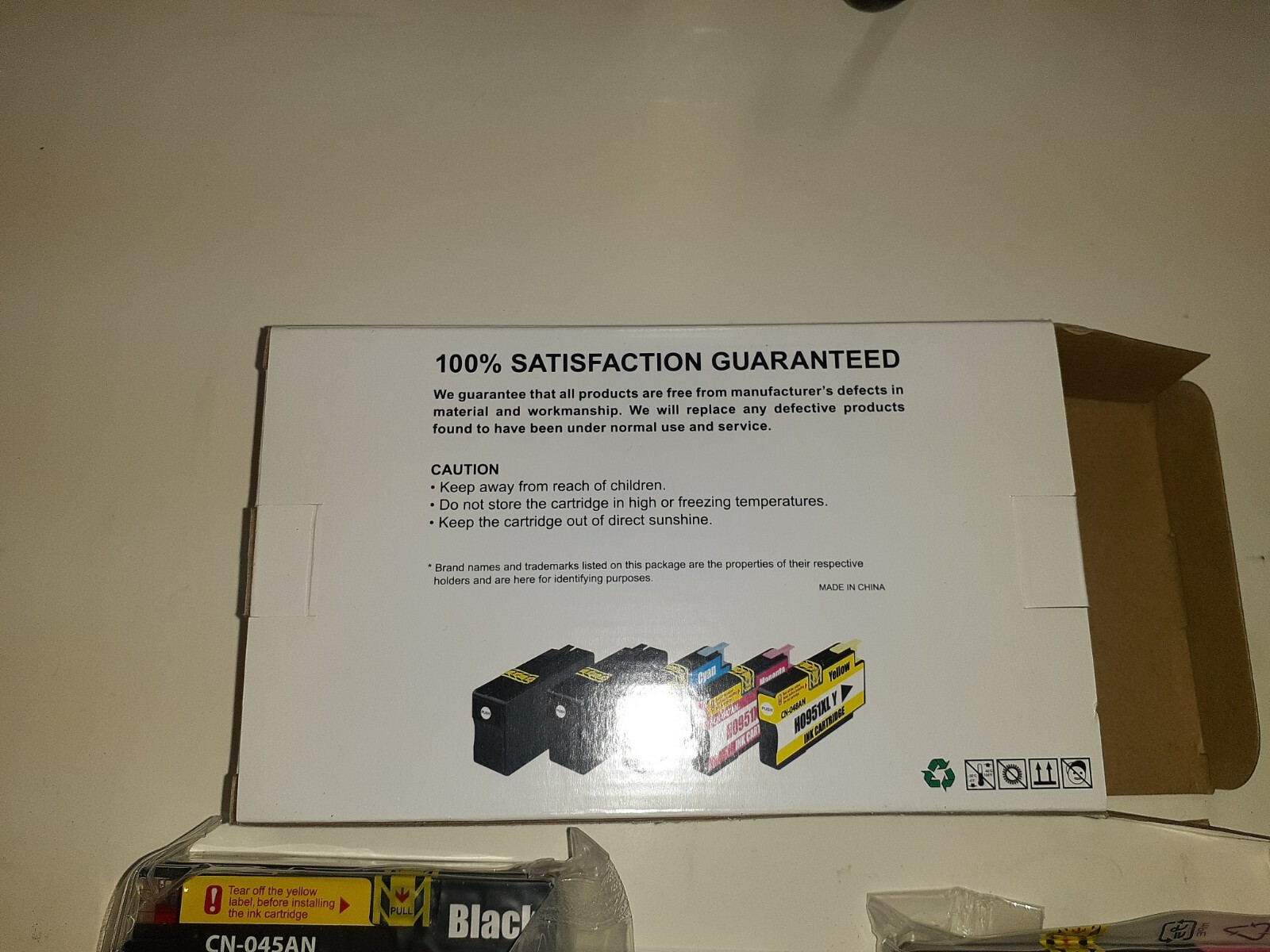 Ink, HP Printer Cartridges, (6) NEW Sealed