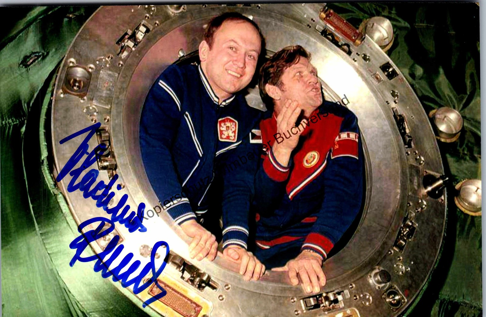 Original autograph Vladimir Remek astronaut and ambassador /// autograph 329297