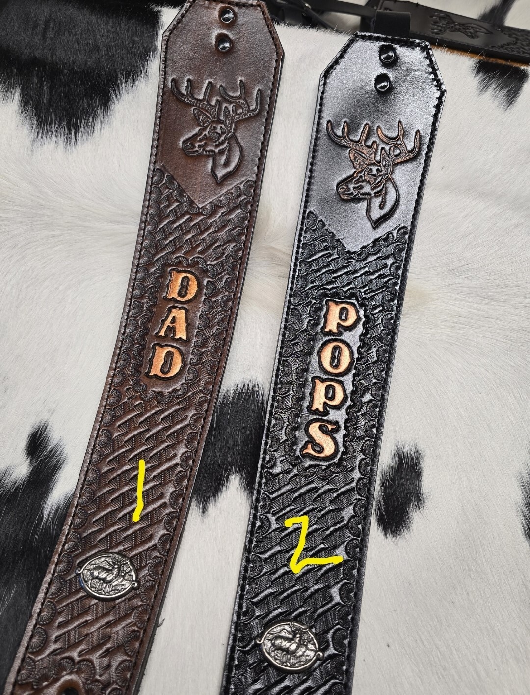 CUSTOM LEATHER RIFLE/ SHOTGUNG SLING