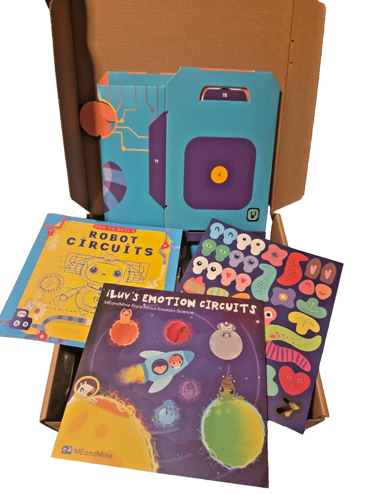 MEandMine Aha! Emotion Science - Emotion Robot Kit (plain box variant)