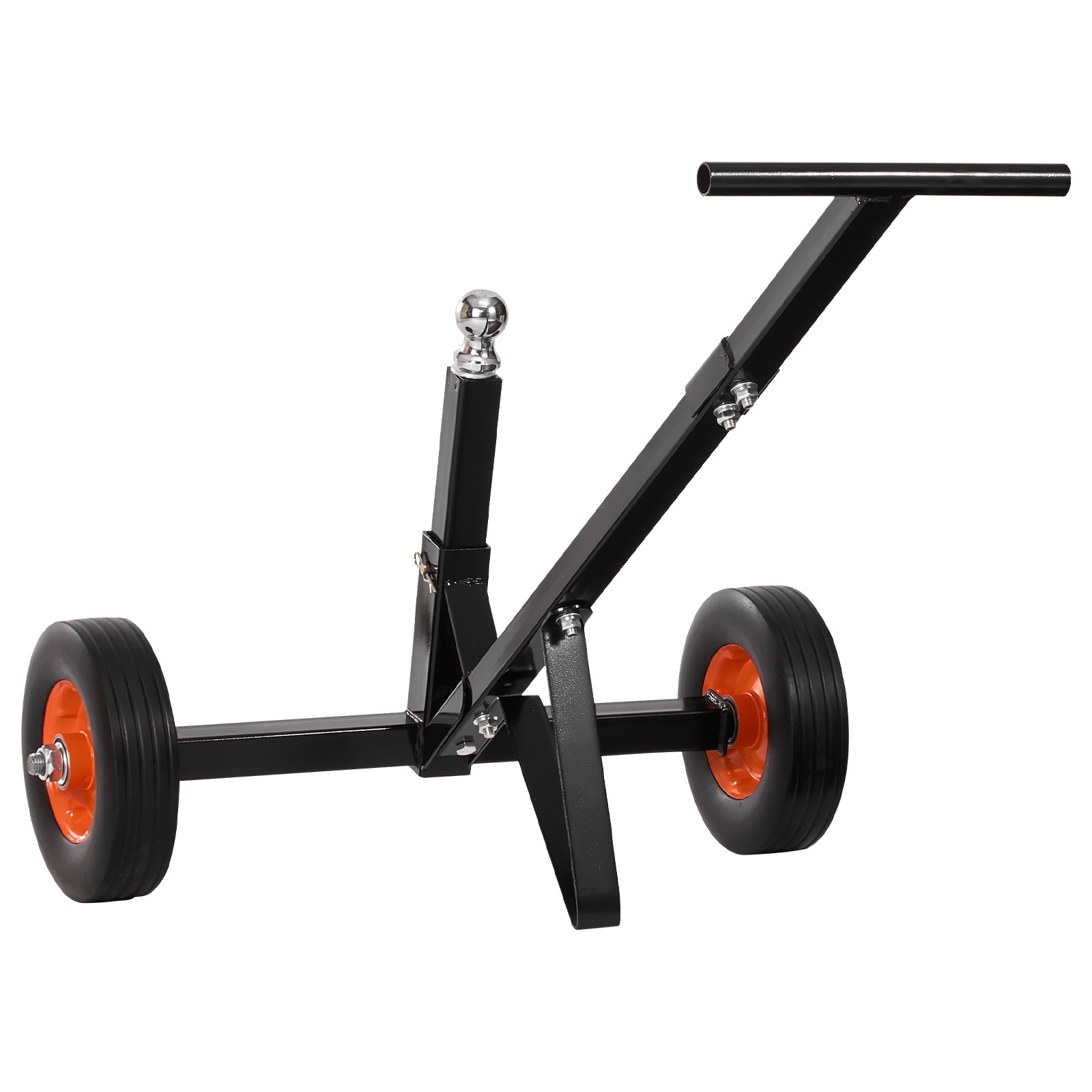 600lbs Trailer Dolly 16.5 and 22 in Height 1-7/8 in Ball Solid Tires