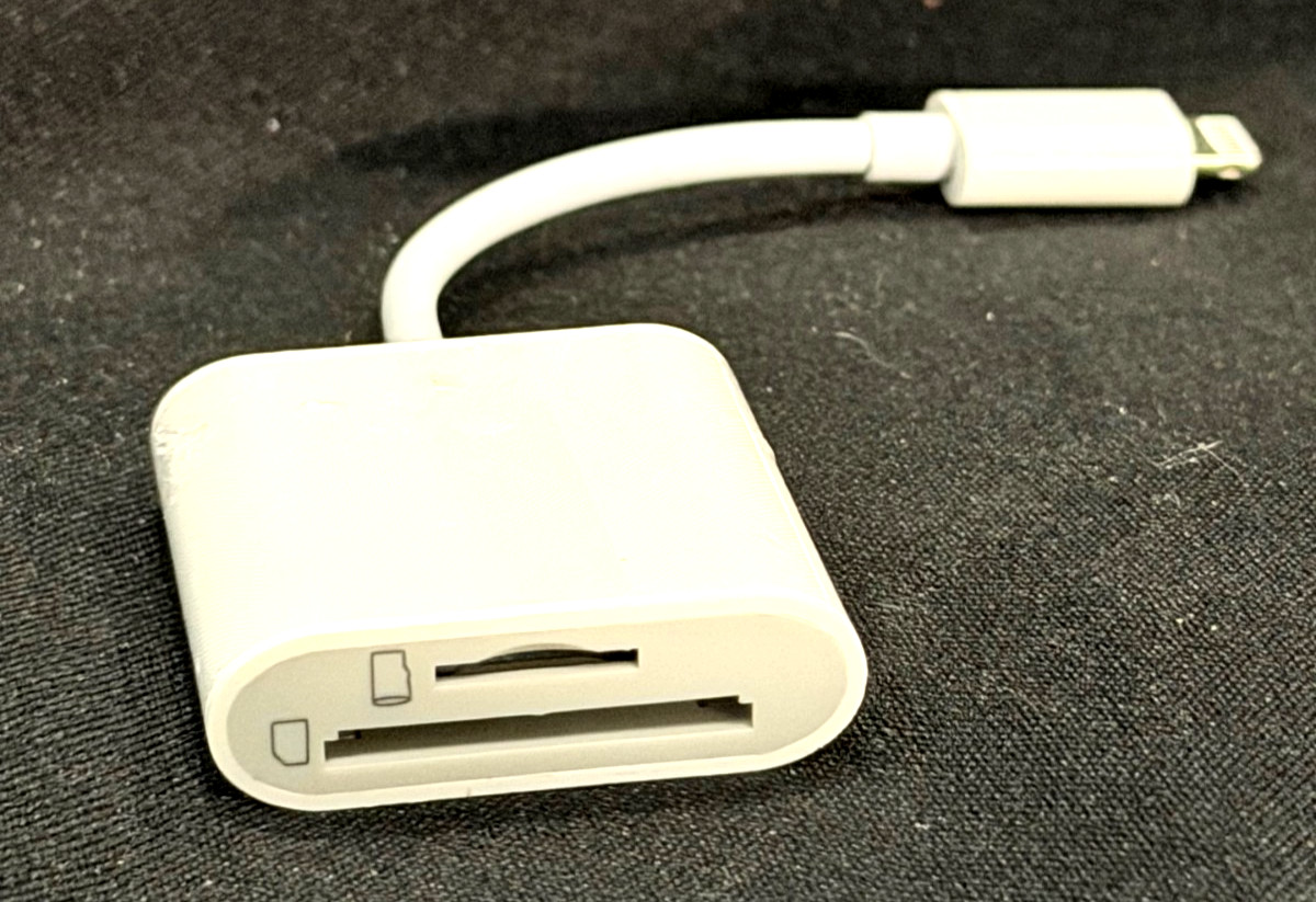 Lightning to SD Card Reader Compatible with Apple
