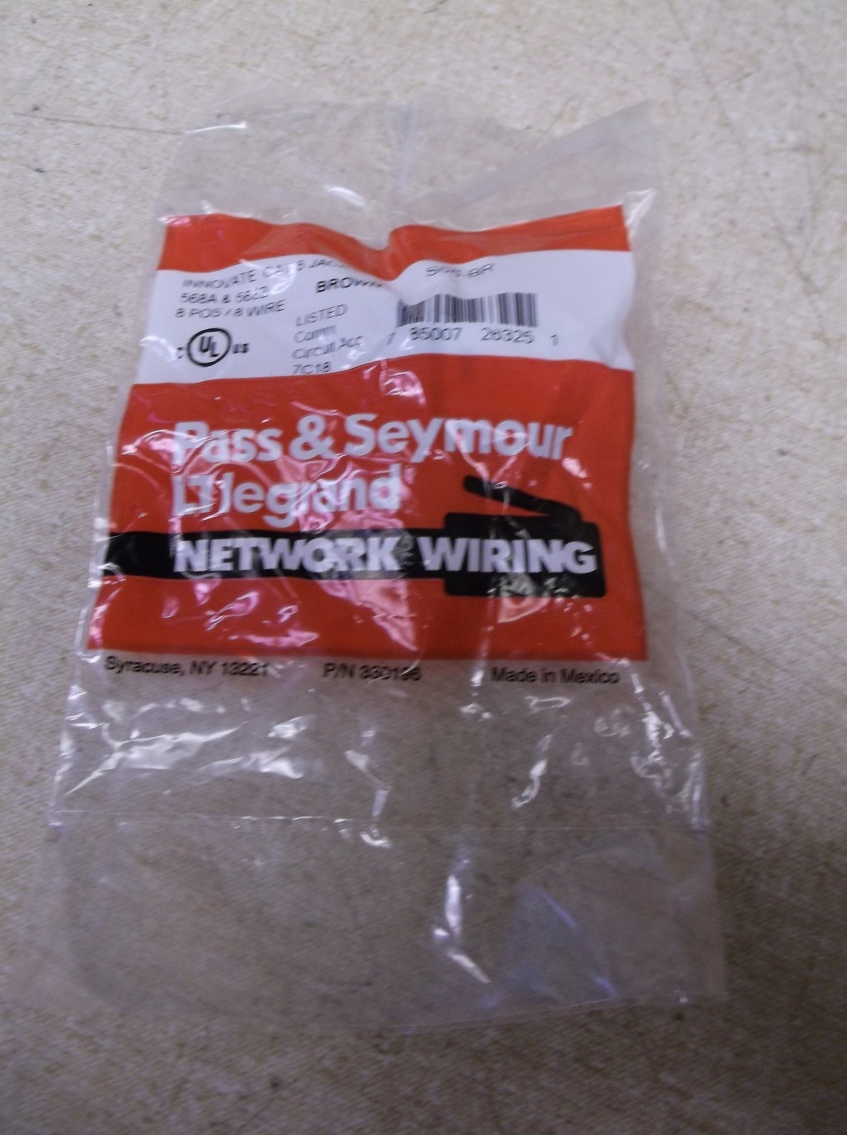 NEW Pass & Seymour Innovate Cat 6 Jack 568-BR 568A 568B *FREE SHIPPING*