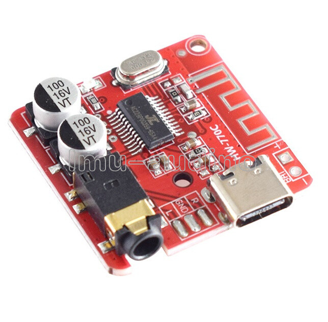 NEW 3.7-5V Type-C Bluetooth 5.1 Mini Audio MP3 Decoder Lossless Amplifier Module