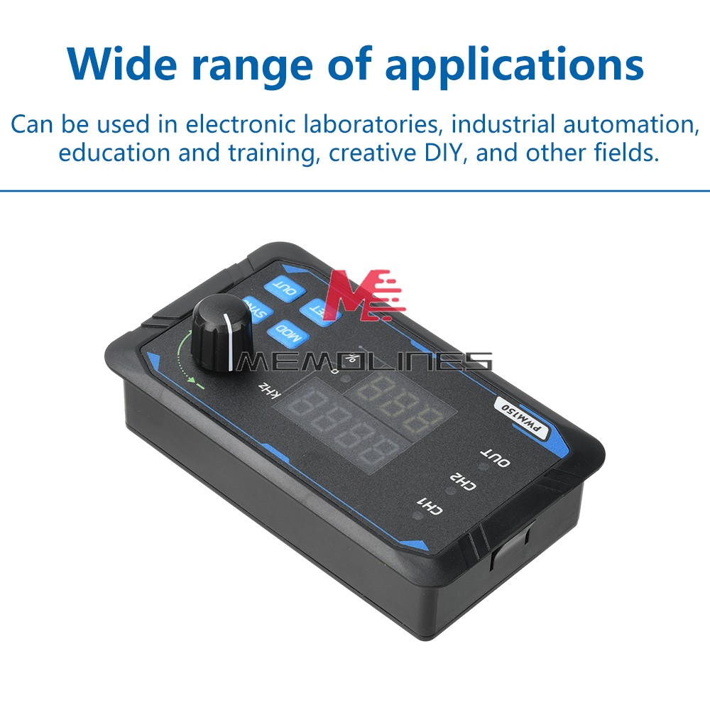 1Hz-150kHz PWM Pulse Frequency Duty Cycle Adjustable Module Signal Generator