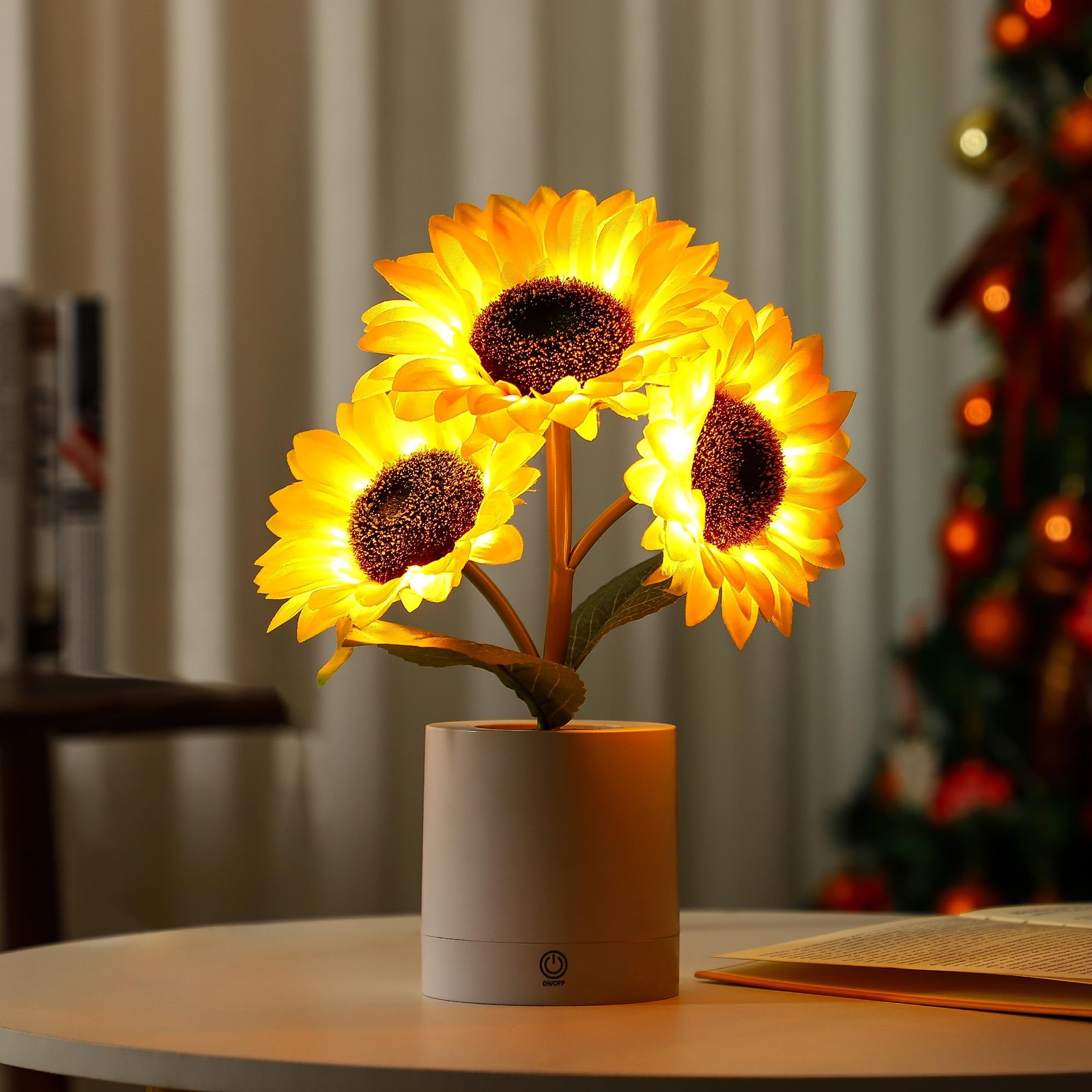 Sunflower Flower Lamp Gifts for Birthday Christmas Valentines Mothers Day Gif...