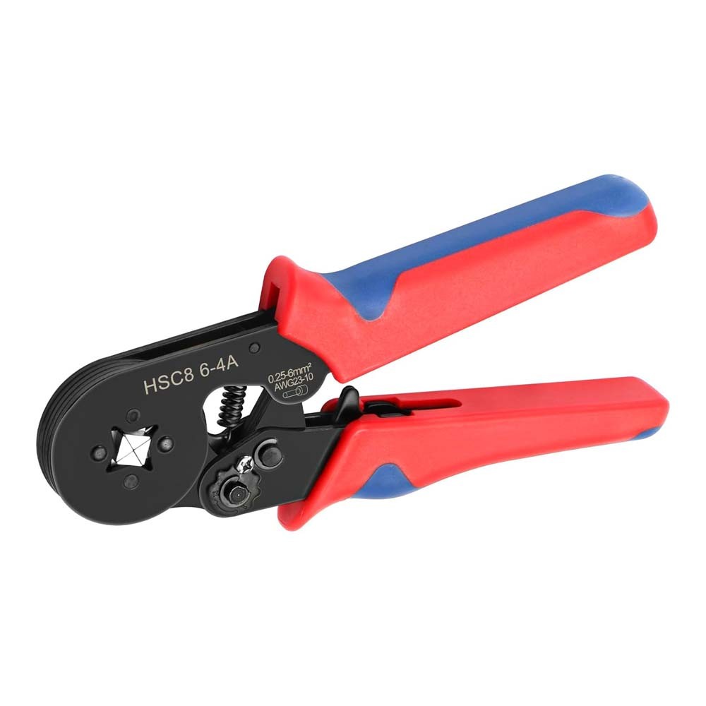 Ferrule Crimping Tool Kit Self-adjustable Wire Crimper Plier 1200pcs Terminal #V
