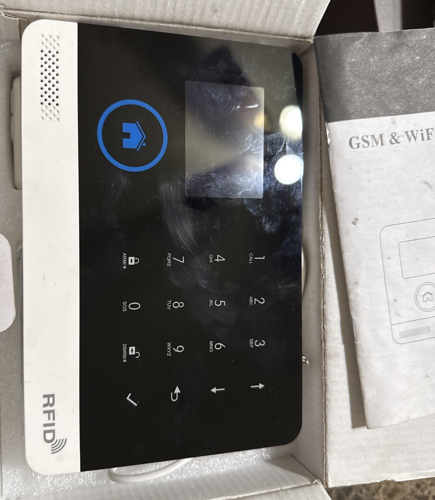 RFID 4G+WIFI Alarm System AS SHOWN