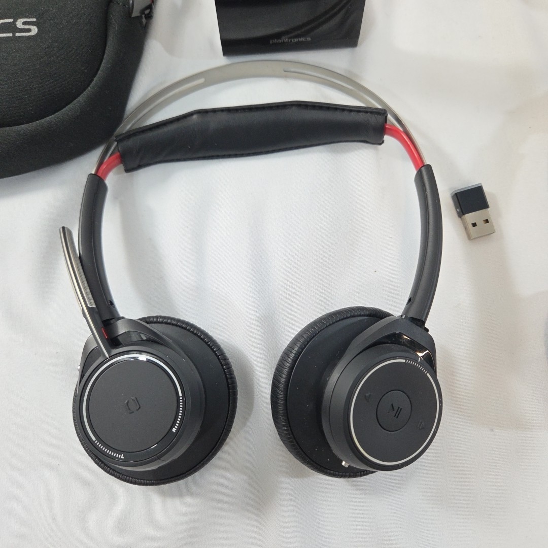 Plantronics 203079-101 USB Charging Stand with Headset Lot - READ