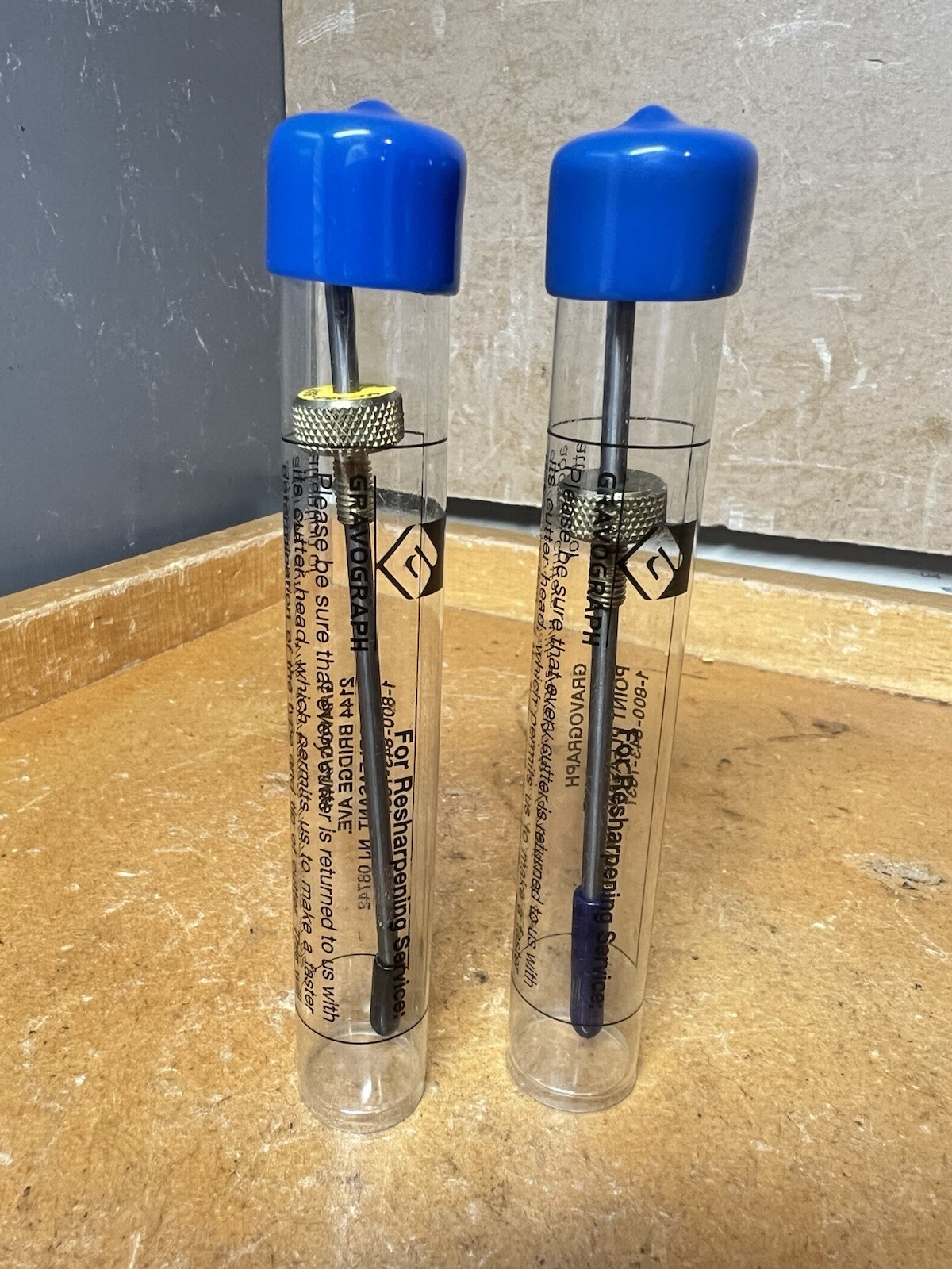 GRAVOGRAPH CUTTERS FOR RESHARPING ~