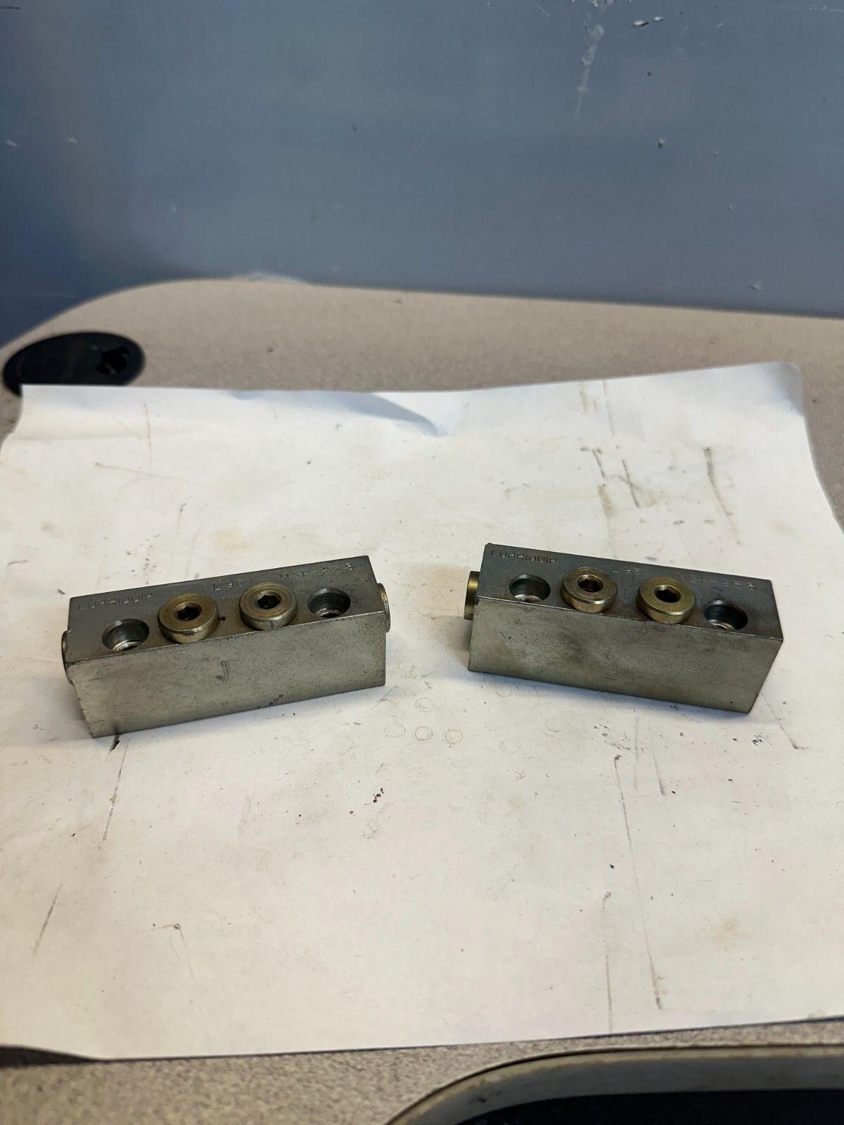Lubriquip MSP-25S Divider Valves, (LOT OF 2) FREE SHIPPING