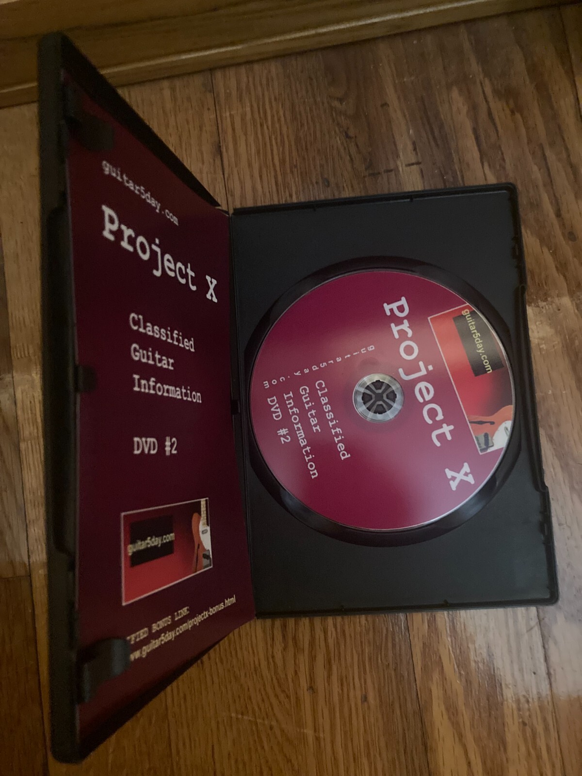 Project X Guitar Learning System - 3 DVD Set - Secrets to Learning Guitar New