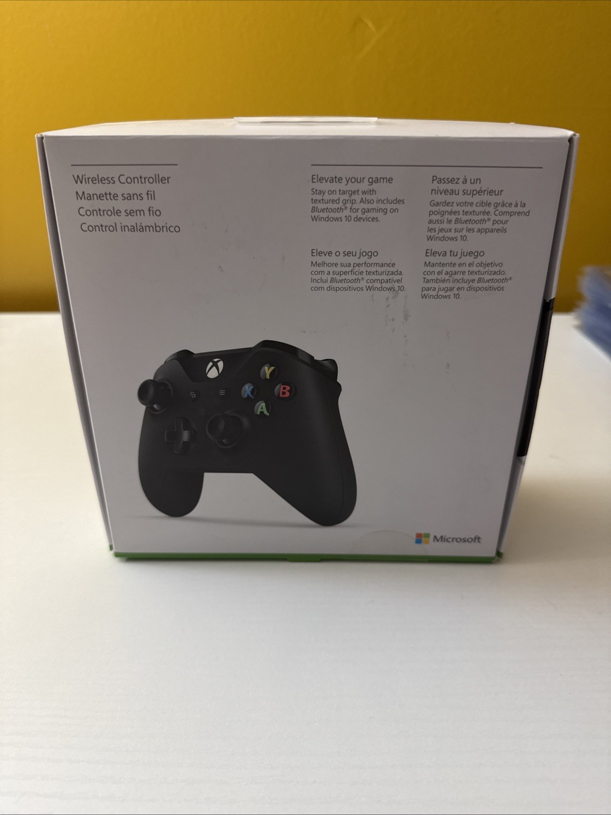 NEW |Sealed| Microsoft Xbox One Black Wireless Controller Model 1708 Bluetooth