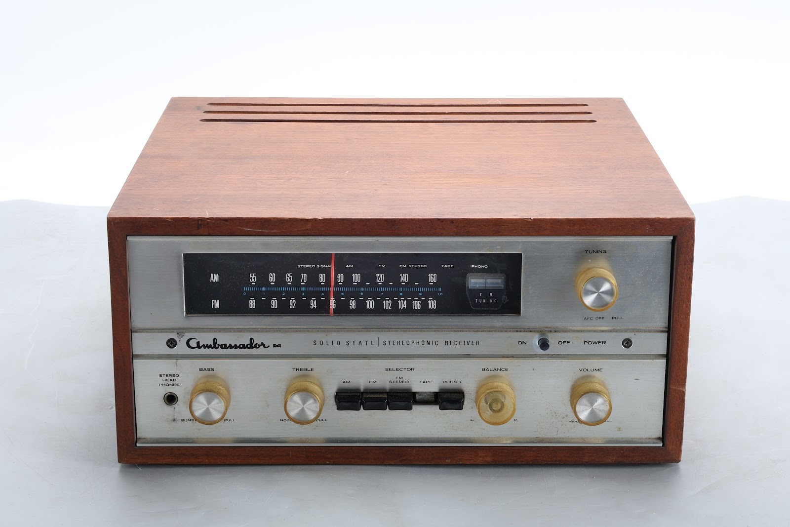 Ambassador Solid State Stereophonic Receiver - AS IS For Parts