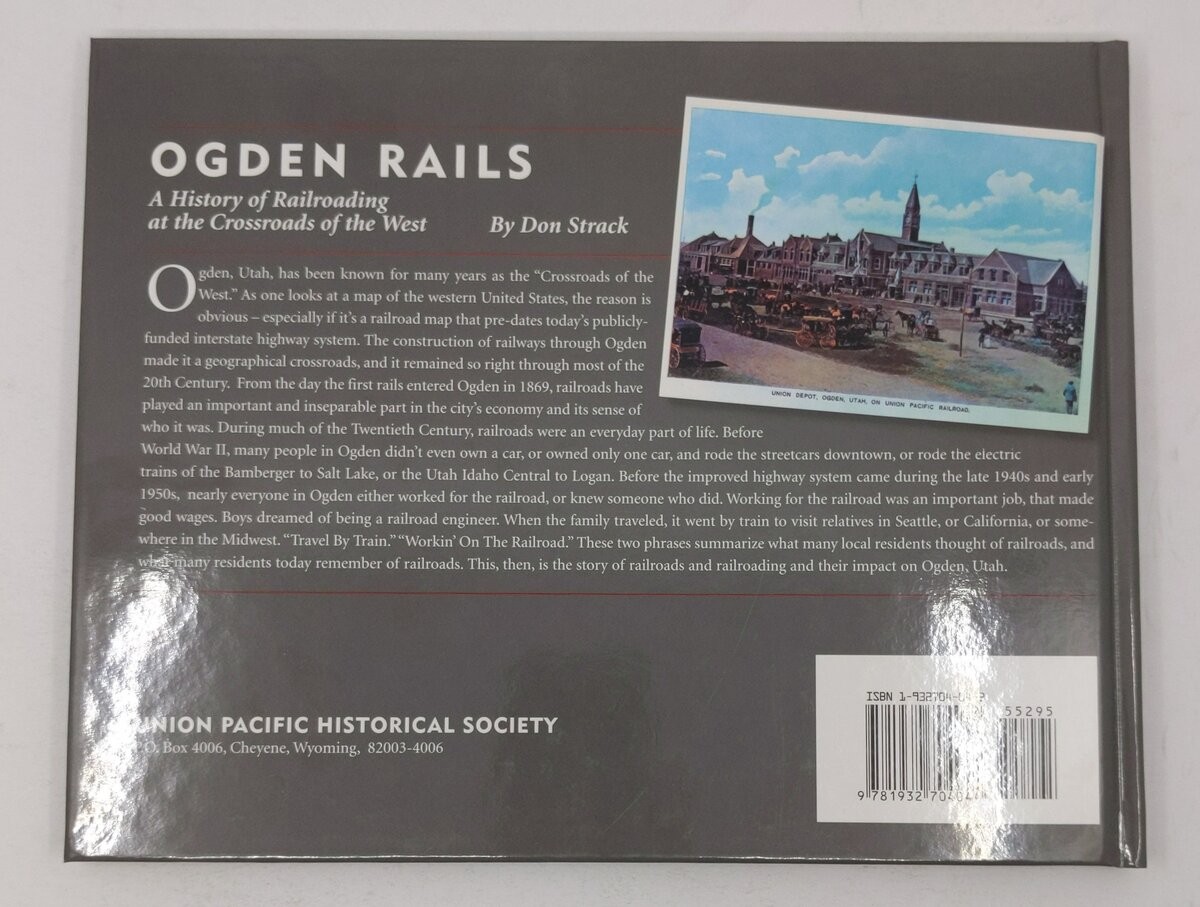 Ogden Rails Hardcover Book By Don Strack LN