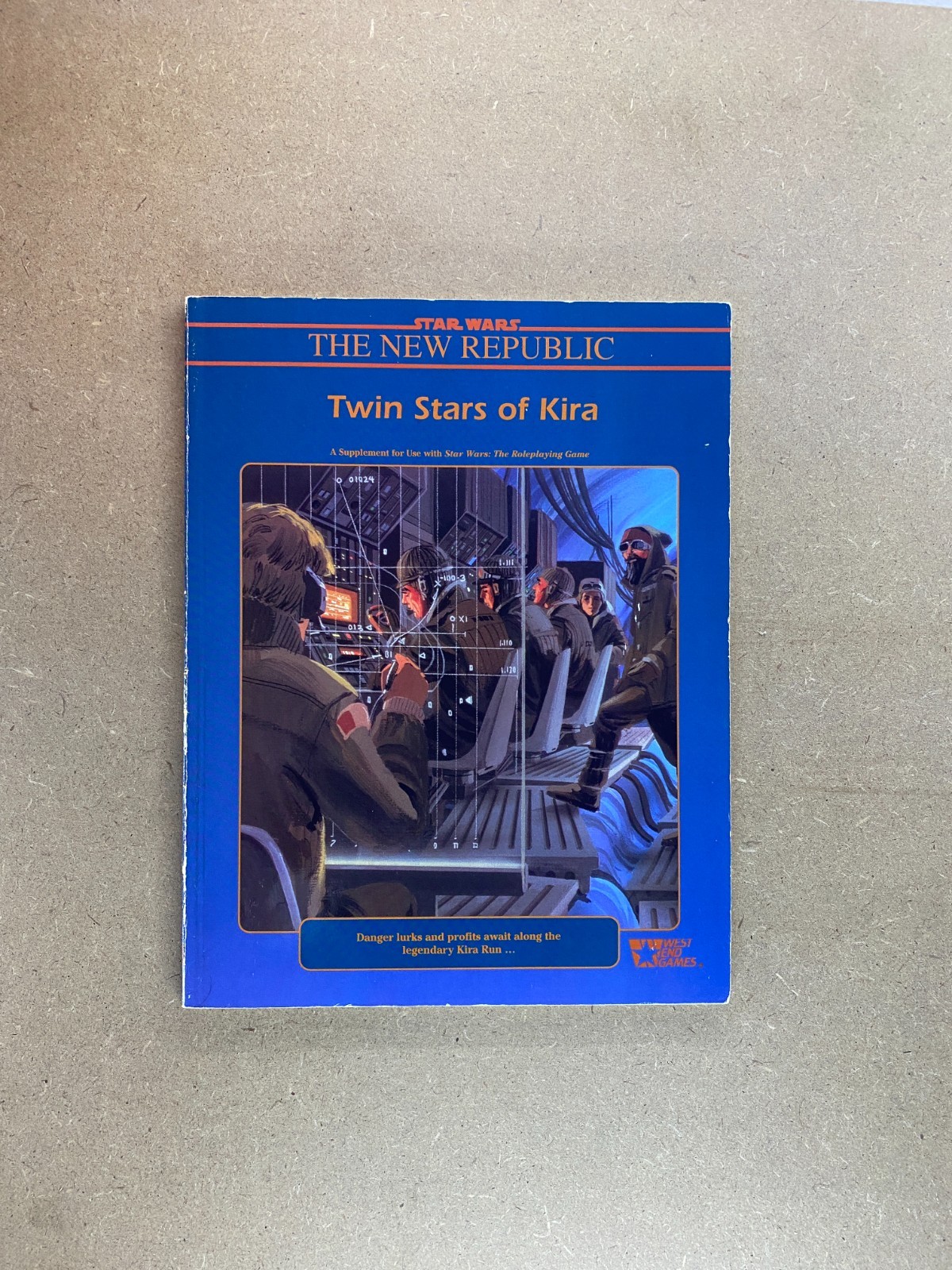 Twin Stars of Kira Star Wars RPG: The New Republic West End Games  VG