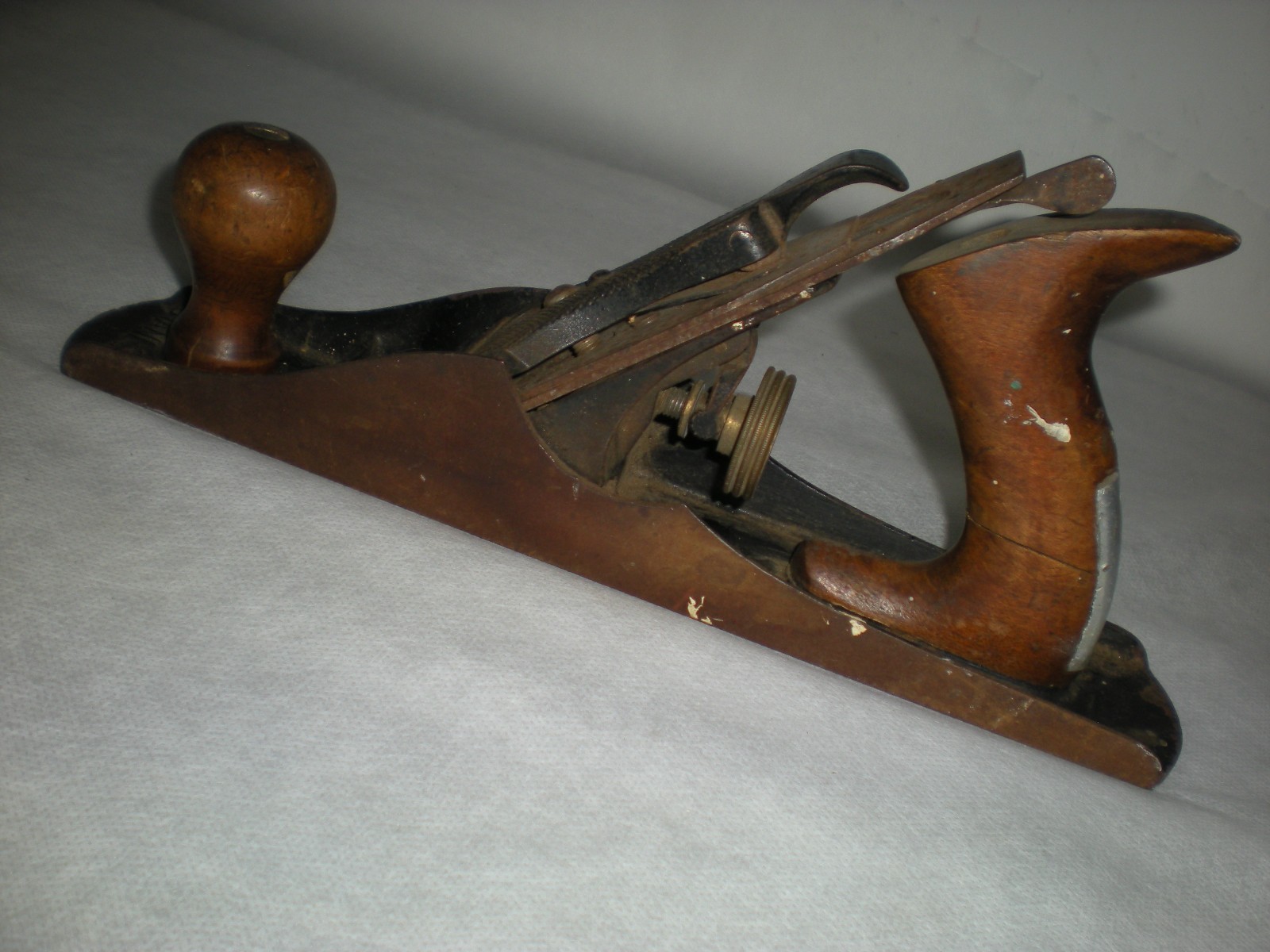 Vintage Stanley Wood Working Plane Block 11.5” Long HAS RUST