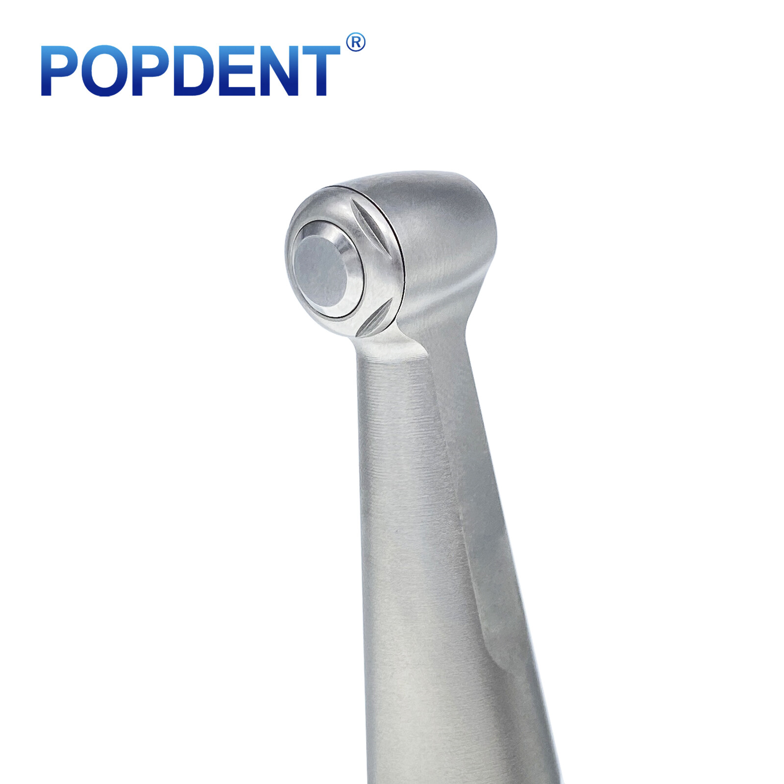 Dental Slow Low Speed Contra Angle Handpiece E-Type Push Button Head 1:1 POPDENT