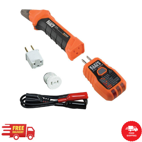 Klein Tools Circuit Breaker Locate Finder Tool Kit with Accessories 2 PCS Set