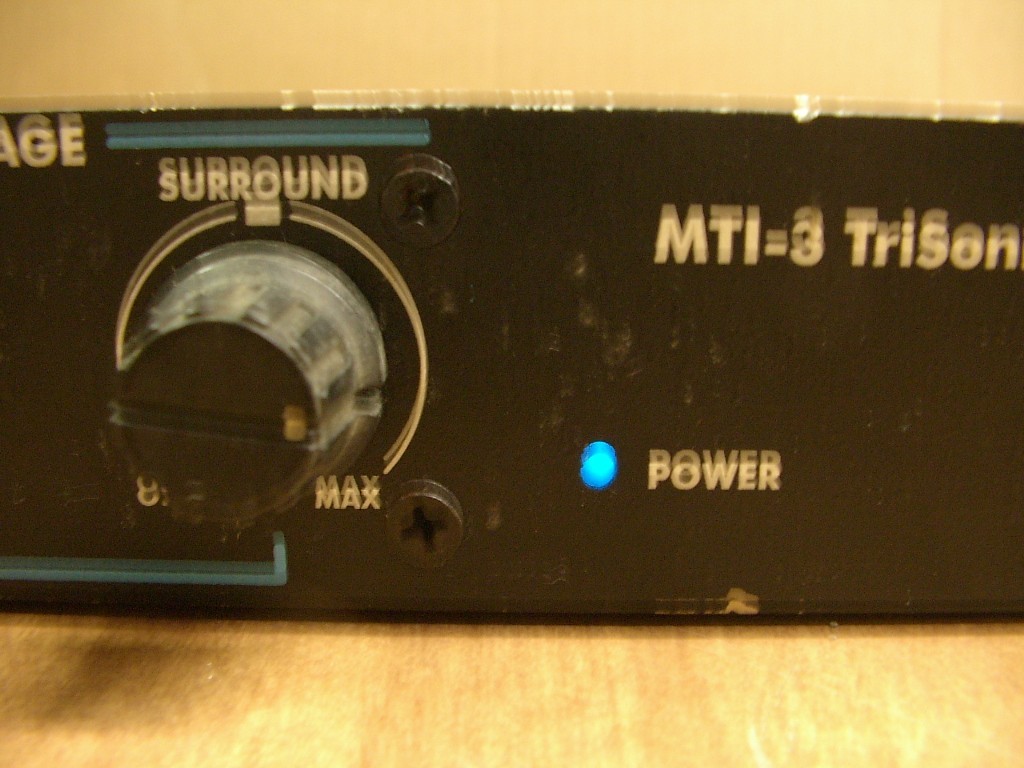 Miles Technolgy electroacoustic stereo image system PA live rack effect untested