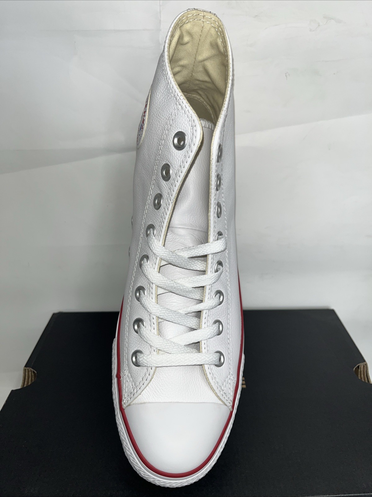 Converse All Stars White Hi Leather