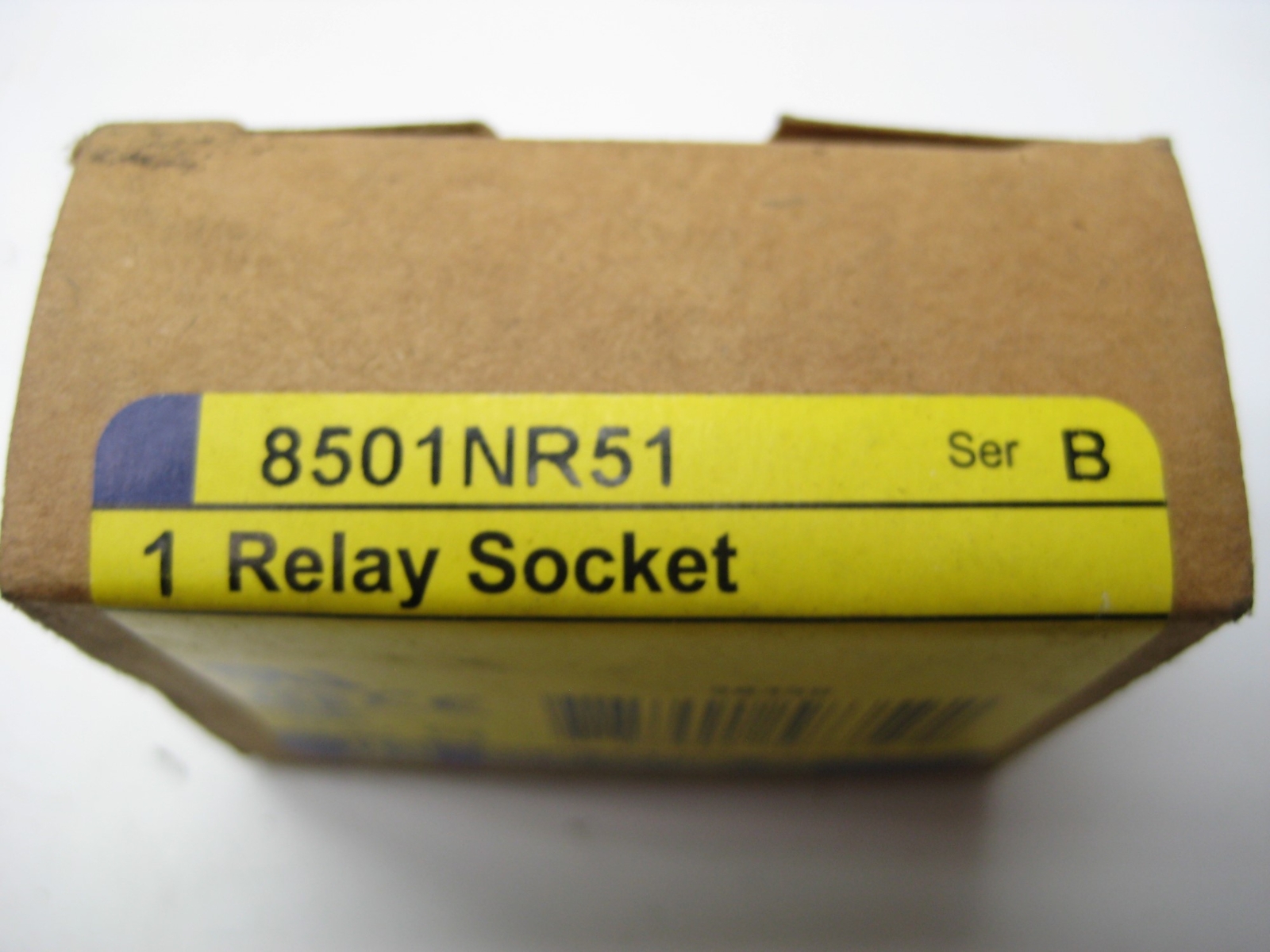 SQUARE D 8501NR51 SER.B RELAY SOCKET NSMP