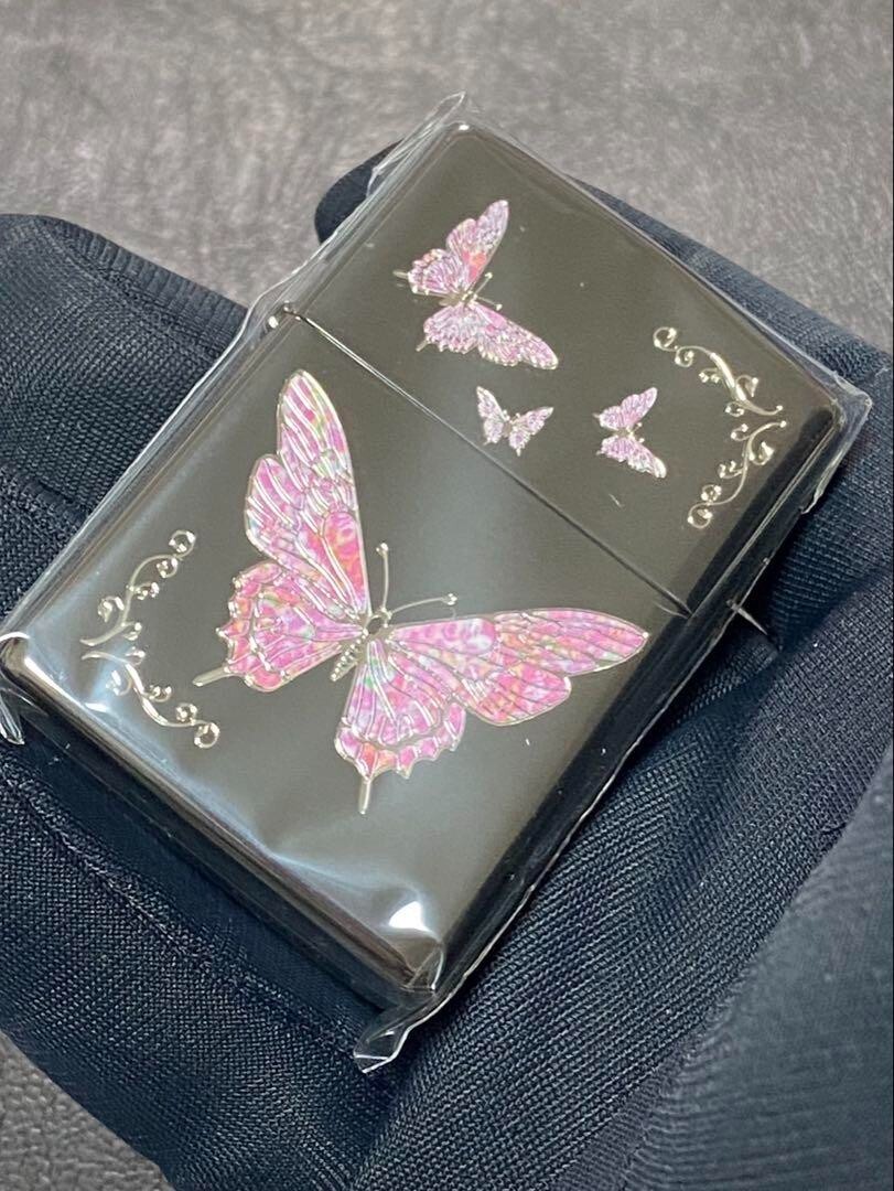 Zippo Butterfly 2BKP-BT Pink Regular Lighter Japan