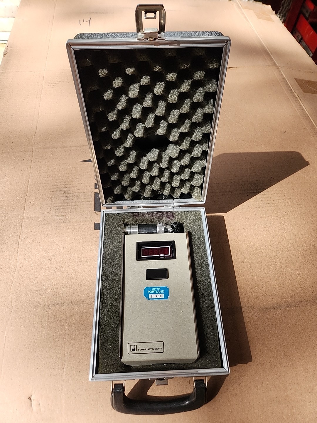 Ametek Phototach Model 1891-AM Digital RPM Meter