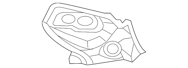 Genuine Mazda Corner Panel B4YA-70-480A
