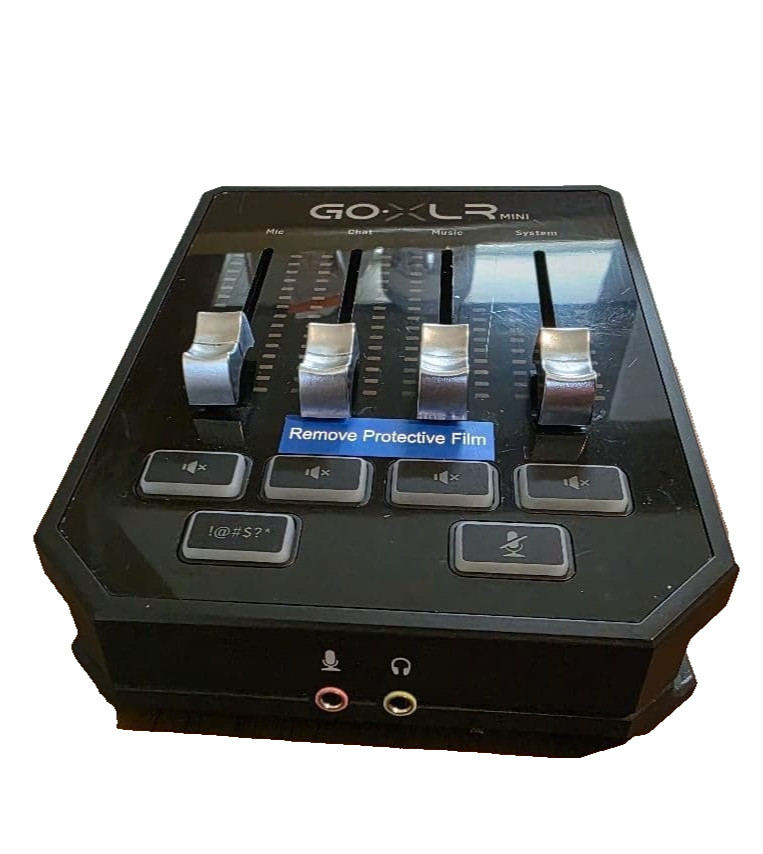 TC-Helicon GOXLR MINI Audio Mixer USB Streaming Interface Excellent in Box