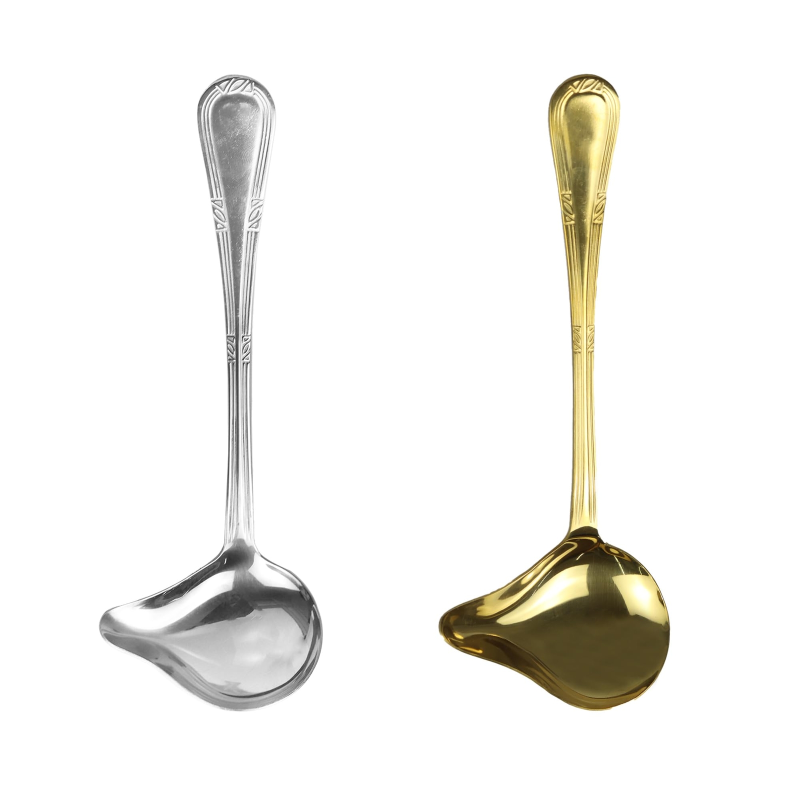 2 Pcs Ladle Gravy Ladle 8 Inch Stainless Steel Ladle for Serving Sauce Sauce ...
