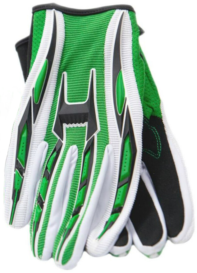 Closeout New Adult Motocross Green Motocross Riding Gloves Dirt Bike UTV ATV