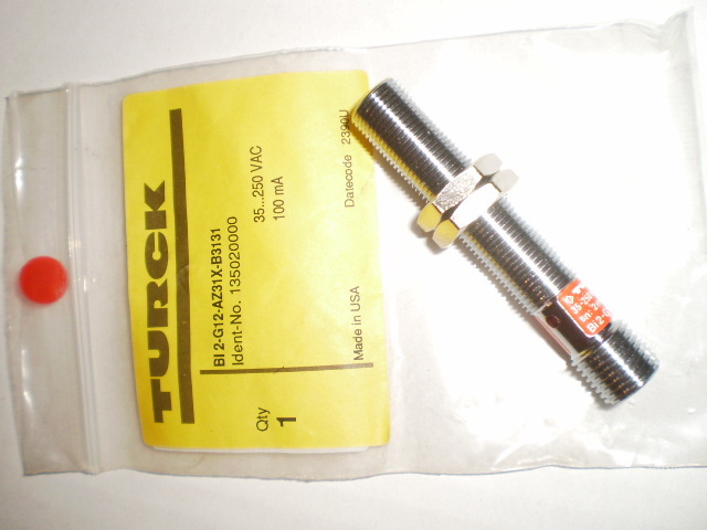 TURCK BI 2-G12-AZ31X-B3131 PROXIMITY SENSOR SWITCH 35-250 VAC 100mA NEW NIB