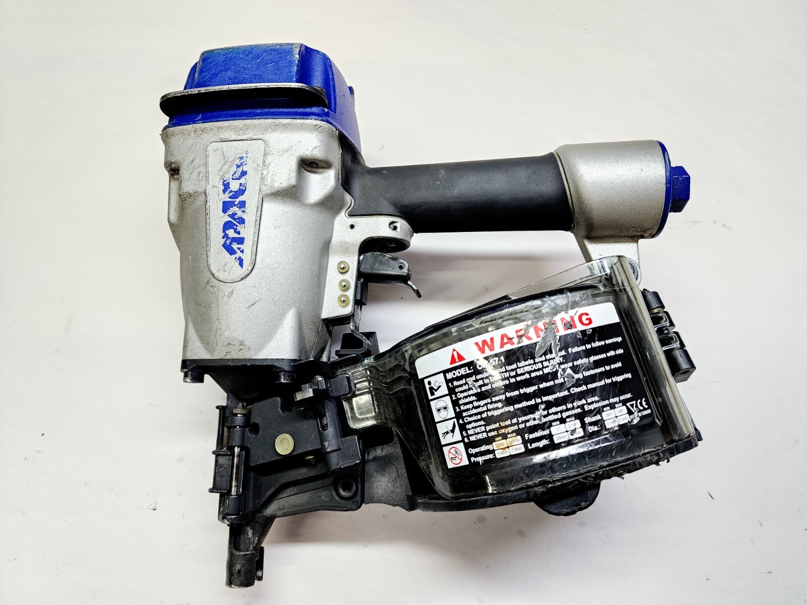 APACH CN57.1 Pneumatic Wire Coil Nailer 1" to 2-1/4" Range .083 to .090 Diameter