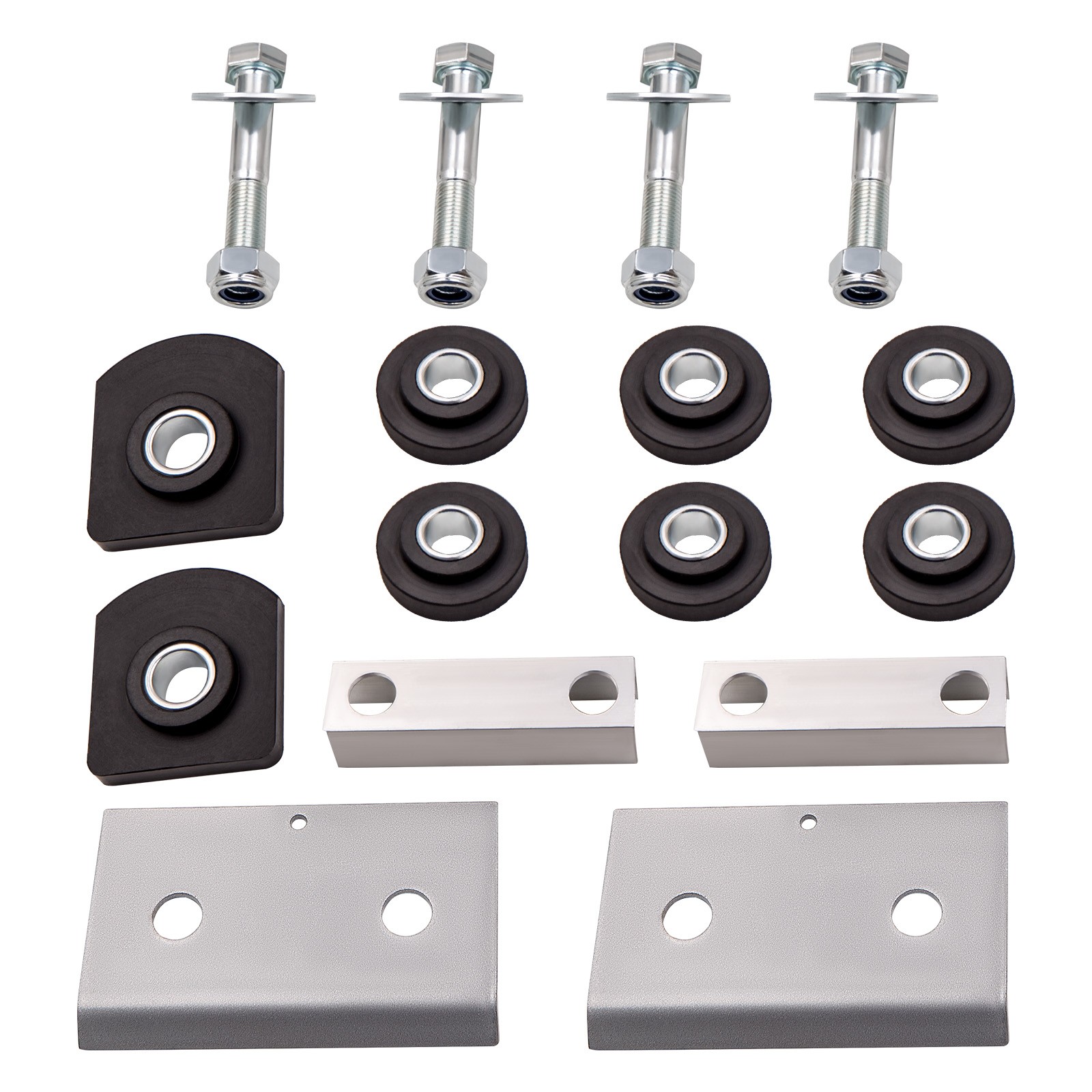 Hood Hinge Pivot Bushing & Mounting Bolt Complete Set For Peterbilt 379