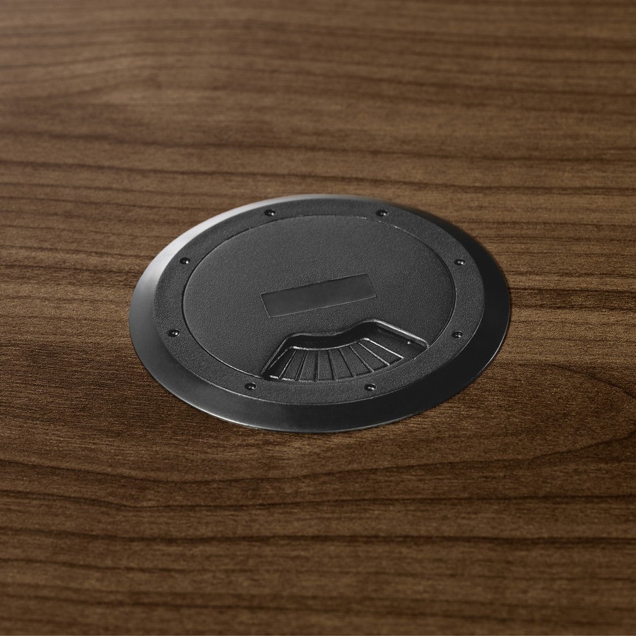 Lorell LLR69980 Walnut Laminate Return Shell 42"x24"