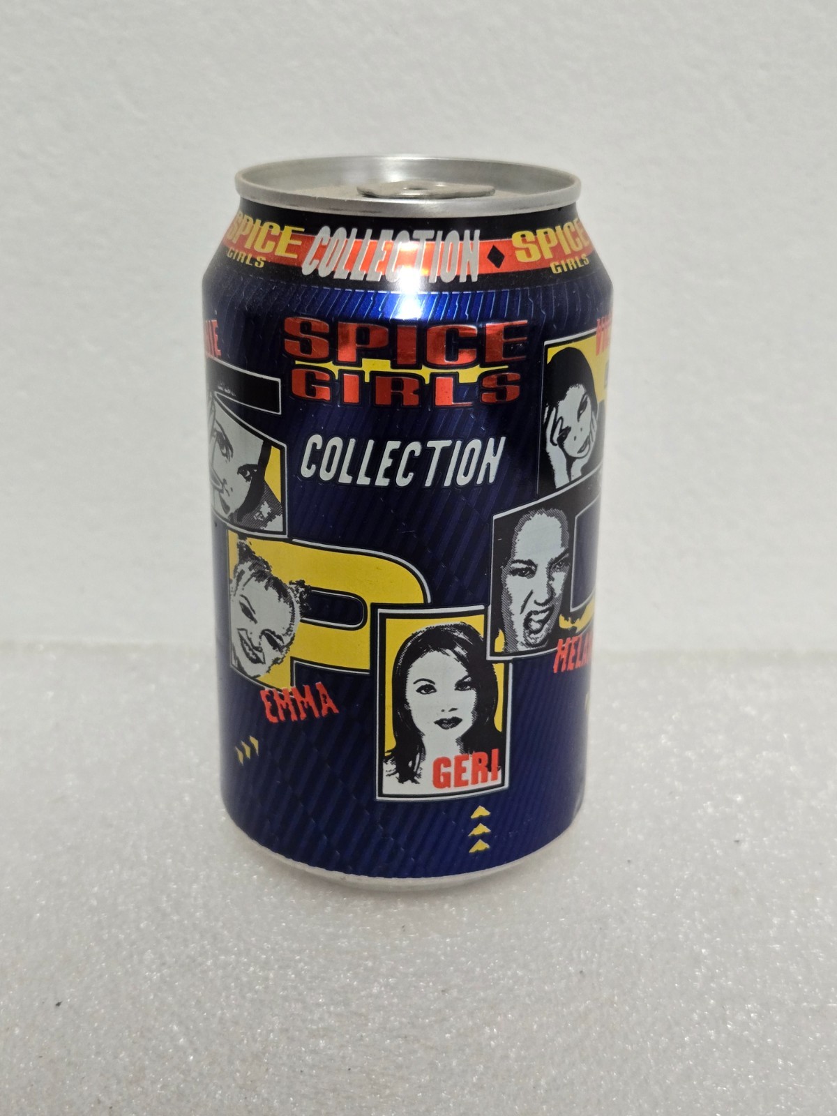Vintage Spanish Pepsi Max Spice Girls Collection Soda Pop Can